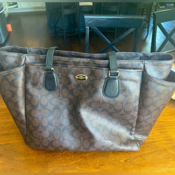 Coach diaper bag - Picture 1 of 4